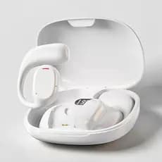 Fone TWS Esportivo D28- Condução Óssea Botão Touch Case Com Display  Bluetooth  À Prova de Suor e Bateria Duradoura B8