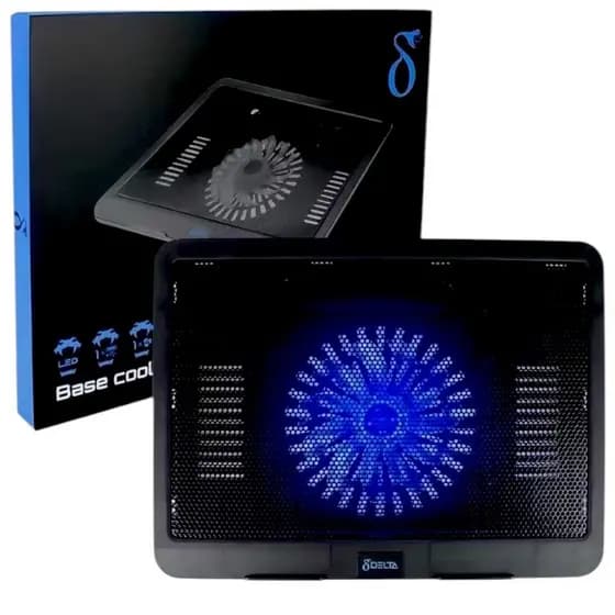 Suporte Notebook Com Cooler Ventoinha Apoio Mesa Usb De 9 a 15 Polegadas