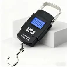 Balança Digital De Mão Suspensa Display Led Pesa Mala Bolsa Bagagem Pesca Até 50kg