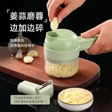 Processador Elétrico De Legumes  Sem Fio Com Cabo USB Triturador Durável Ferramenta De Cozinha