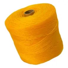 Varal Corda Nylon Rolo Com 400m Cor Amarelo