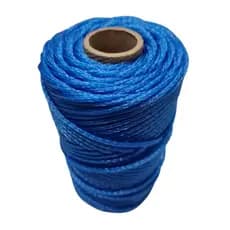 Varal Corda Nylon Unifio Azul Rolo Com 100 metros