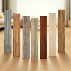 Piso Vinílico 5㎡ Autocolante Adesivo Madeira Régua Lavável 91x15cm（36 placas）