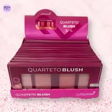 Box Quarteto de Blush Ludurana com 12 unidades