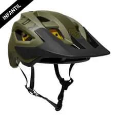 Capacete Infantil Ciclismo  Várias Cores bike Mtb com Pala Fox Racing SpeedFrame Core MIPS