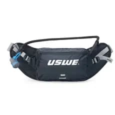 Pochete de Hidratação USWE Zulo Winter 2 Preta para Bike MTB Moto Trail Running Inverno