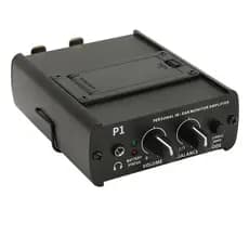 Amplificador de Fone de Ouvido Estéreo, Mini Amplificador Portátil de 3,5 Mm Com Entradas XLR Duplas