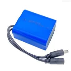 Bateria 12v 4400mah Com Bms E Carregador Para Fitas De Led e Cameras