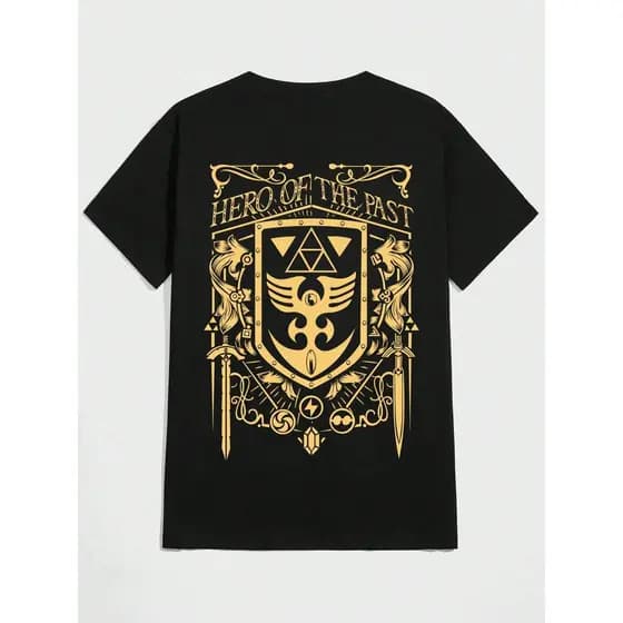 Camiseta Básica Jogo Zelda Masculina Feminina Unissex Tecido 100% Algodão Moda Streetwear Envio Imediato