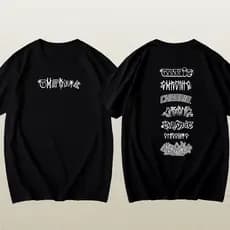 Camiseta Unisex Chronic "Brand Collage" Streetwear Design