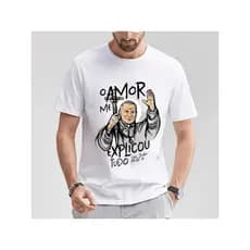 Camiseta Masculina unissex SÃO JOÃO PAULO, moda cristã,moda plus size