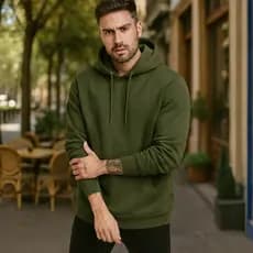 Moletom canguru capuz liso blusa frio feminina masculina flanelada algodão inverno streetwear