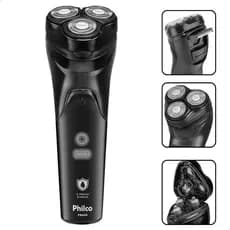 Barbeador Elétrico Prova Dágua Bivolt Pba08 Philco Preto