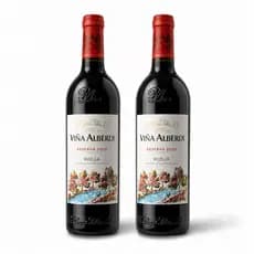 Kit 2 un. Vinho Espanhol La Rioja Alta Viña Alberdi 750ml