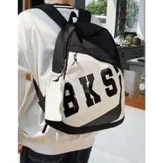 Mochila Bolsa Estudante Academia Viagens BKS Style Reforçada  Zíper Frontal Diagonal Com Porta Várias Cores Lançamento