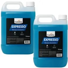 Lava Autos Kit 2 Shampoo Detergente Automotivo Neutro Concentrado 5l Alto Rendimento Lava Jato