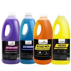 KIT LAVAGEM AUTOMOTIVA SHAMPOO LIMPEZA PESADA ROAD MOL + SHAMPOO COM CERA + ATIVADO LM INTERCAP + DESENGRAXANTE SOLUPAN