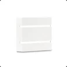 Luminaria Arandela Slim 2 Frisos 2 Focos  Interna/Externa G9 Branco Bivolt 110v/220v