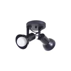 Luminaria de Teto Spot De Sobrepor 2 Direcionável E27 preto