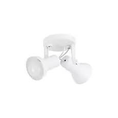 Luminaria de Teto Spot De Sobrepor 2 Direcionável E27 branco