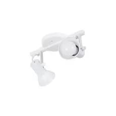 Luminaria de Teto Spot Trilho duplo 2 Sobrepor Direcionável E-27 Branco