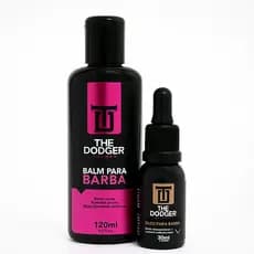 Balm Para Barba Anti Frizz The Dodger For Men Hidrata e alinha os fios + Óleo para Barba The Dodger Em Gotas Kit Barba