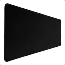Mousepad Gamer Grande 90x40cm Preto Extra Grande Antiderrapante Borda Costurada Premium