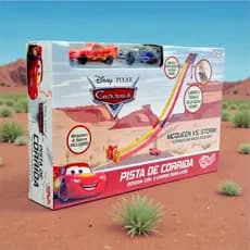 Pista de Corrida Carros Roda Livre Disney Diversão McQueen