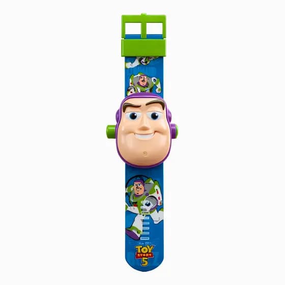 Relógio Projetor Infantil Buzz Lightyear Lotso Toy Story 5