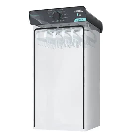 Secadora de Roupas de Parede Wanke SWCA080 Timer 120 minutos 8KG
