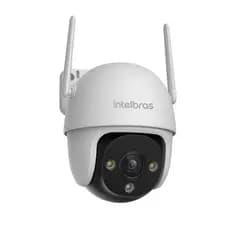 Câmera Wi-fi Im7 S Full Color Intelbras inteligente Colorida a noite Gira 360° externa bivolt