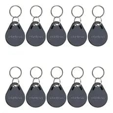 kit 10 Chaveiro Proximidade Condominio rfid 125khz Tag Intelbras controle de acesso **CONFIRMAR COMPATIBILIDADE**