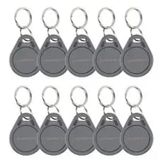 kit 10 Chaveiro Proximidade Condominio Tag Intelbras Porteiro rfid 13,56mhz **CONFIMAR COMPATIBILIDADE**