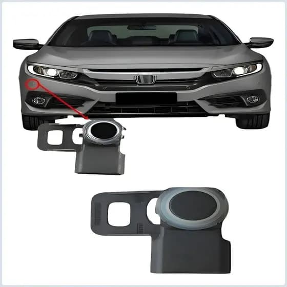Sensor de Estacionamento PDC Honda Civic Dianteiro Lateral 2017 a 2024 Sensor Ré Alta Precisão 39680-TEX-Y310-M1