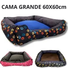 Cama Pet Resistente Grande Caminha Cachorro 60x60cm Casinha