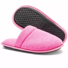 Pantufa De Inverno Chinelo Fleece Quente Antiderrapante Confortável Adulto