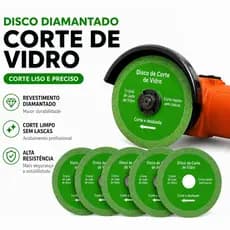 Kit 5/10 Disco Diamantados 100mm 4" Polegadas Lâmina De Serra Diamantada Mármore Cerâmica Porcelanato Corte Preciso