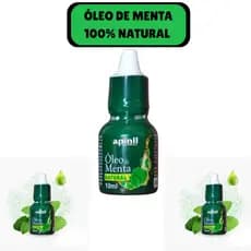 Óleo de Menta Apinil 10ml - Refrescância Natural e Pura Energia