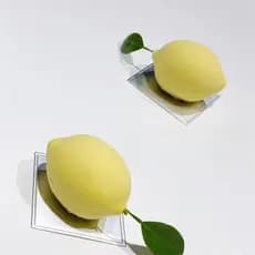 Simulação de Silicone mousse de frutas molde pêssego laranja maçã coco manga molde francês mousse bolo molde