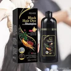 Tintura capilar promocional, shampoo preto, pasta para cabelos grisalhos, branco natural