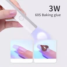 Lanterna Led Uv Cabine Portátil Para Unha Seca Unha Gel Uv Cabine Forninho Sun Mini Estufa 6w Led/uv