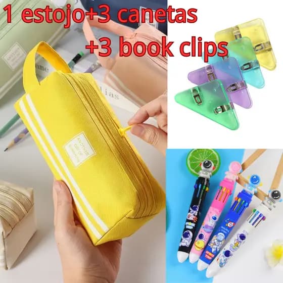 Canetas esferográficas retráteis 10 - 12 cores, multicoloridas Esferográfica, Canetas Coloridas Gel