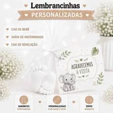 50 Sabonetes Perfumados com Mini Pezinhos para Lembrança de Chá de Fralda Infantil 25 pares
