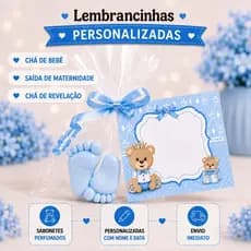 60 Mini Pezinhos Chá de Bebê- Fralda - Saida de materindade - Revelação -  Lembrancinha - (30 Pares)