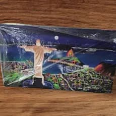 cuadro feita a mao/cristo redentor/rio de janeiro