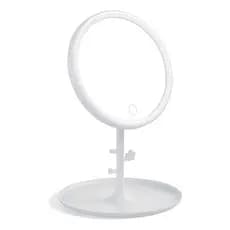 Espelho De Mesa Com Luz Led Dupla Face Maquiagem