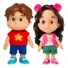 Kit Bonecos Maria Clara e JP 15cm – Brinquedo Infantil dos Youtubers para Crianças