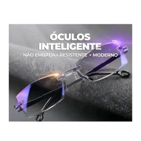 Kit com 2 Óculos Anti Raio Azul Leitura Grau /Descanso/Perto -Computador + Estojo Porta Oculos