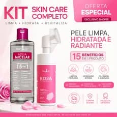 Kit skin care Sabonete facial e Agua Micelar Para Todos os tipos de pele Limpeza e Hidratação