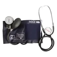 Kit Esfigmomanômetro + Estetoscópio Medidor Arterial Premium Medidor de Pressão Manual